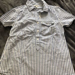 Jcrew oxford popover button up
